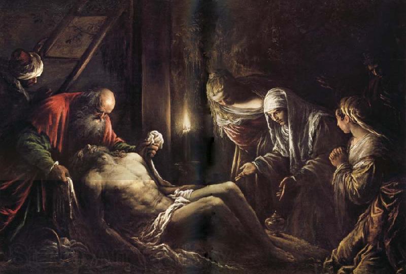 BASSANO, Jacopo Le Christ descendu de la Croix France oil painting art